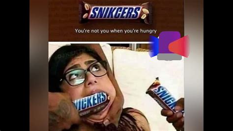 mia khalifa snickers